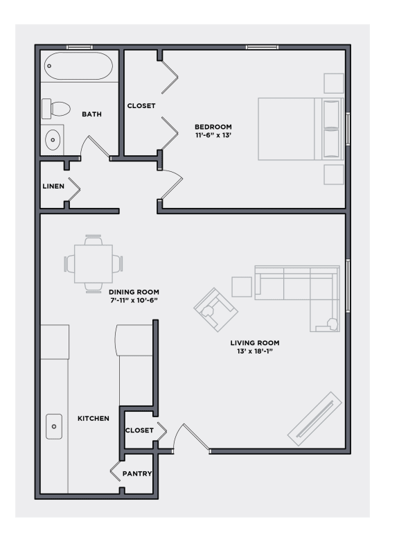 Floor Plans of Stephenson House in Madison Heights, MI